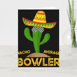 Tarjeta Tazón promedio nacho Cinco De Mayo Familia Mexican