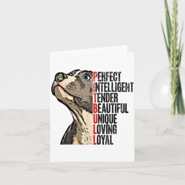 Tarjeta Tbull Perfect Intelligent Tender Beautiful Unique  (Anverso)