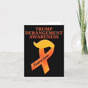 Tarjeta Tds Conciencia sobre Trump Síndrome de Desangre Co