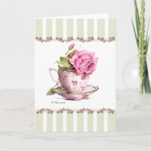 Tarjeta Té alto - Sabor