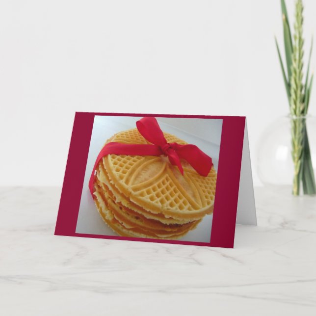 TARJETA ¡TE AMARÁ MÁS QUE "PIZZELLES" PARA SIEMPRE! (Anverso)