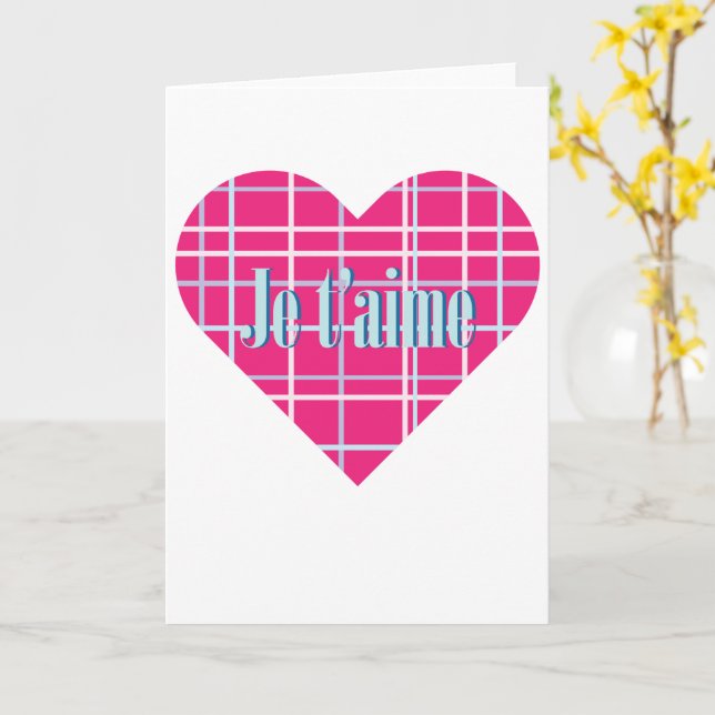 Tarjeta Te Amo (flor amarilla)