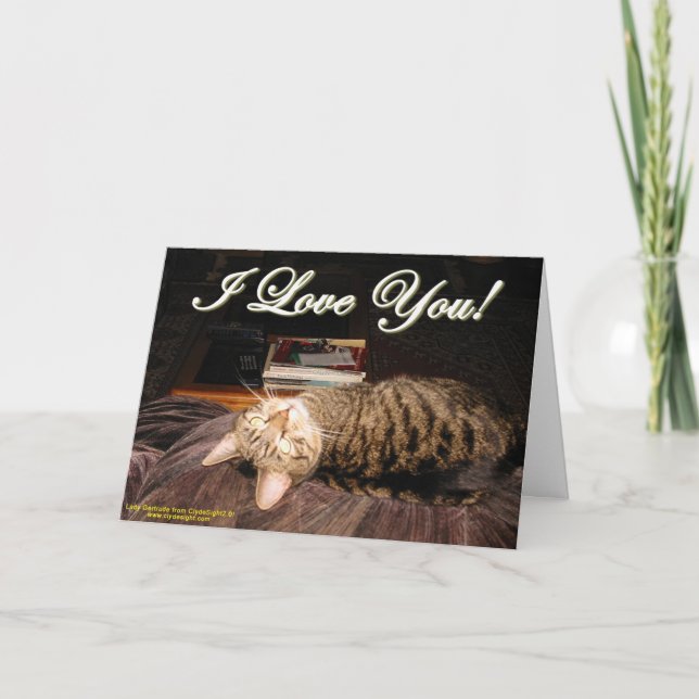 Tarjeta "Te Amo" (Anverso)