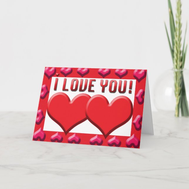 Tarjeta Te amo! (Anverso)