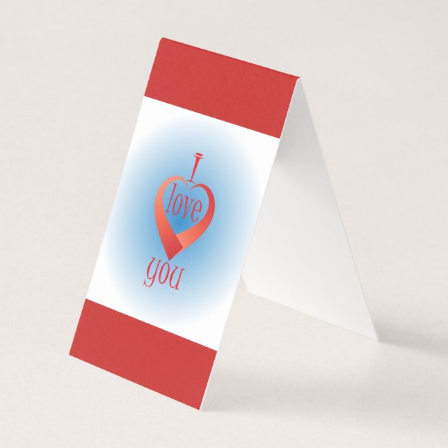 Tarjeta Te amo (Anverso)