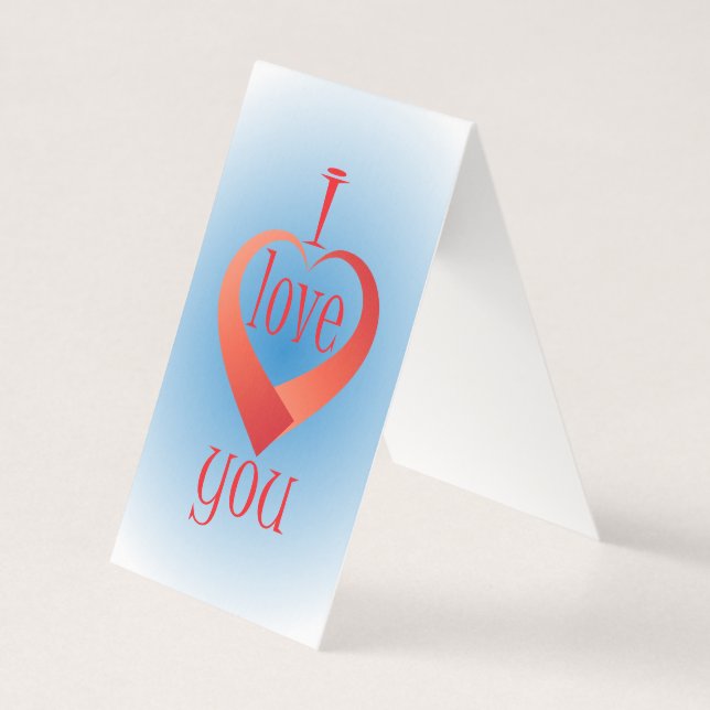 Tarjeta Te amo (Anverso)