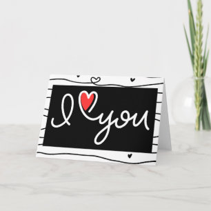 Tarjeta Te amo
