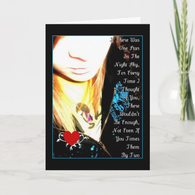 Tarjeta Te amo (Anverso)