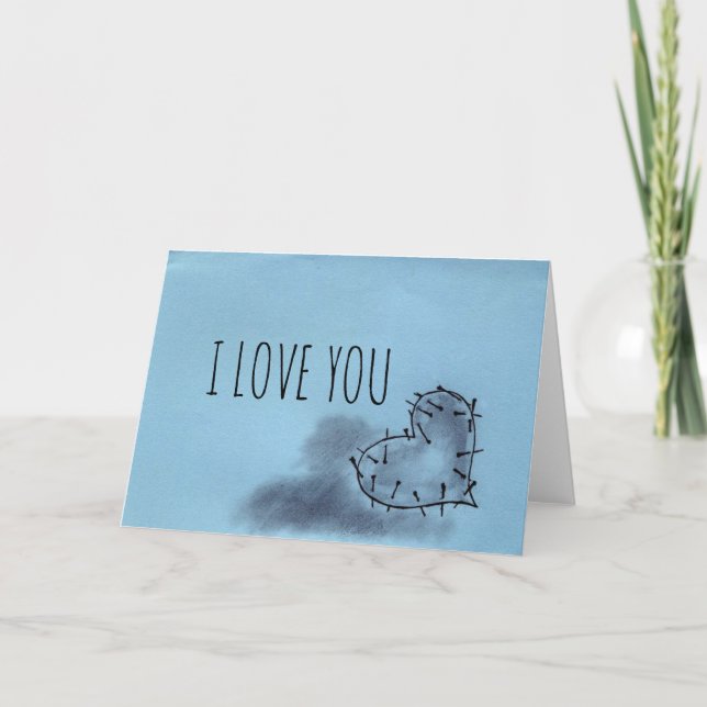 Tarjeta Te amo (Anverso)