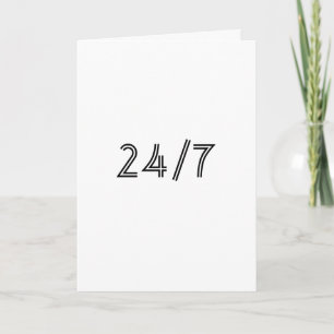 Tarjeta Te Amo 24/7