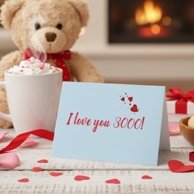 Tarjeta Te amo 3000 El día de San Valentín (Subido por el creador)