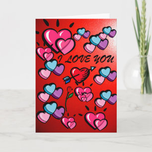Tarjeta Te amo a ti_ Card_by Elenne