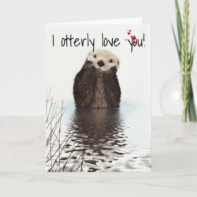 Tarjeta Te Amo Abiertamente San Valentín Aniversario (Anverso)