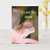 Te Amo Azalea Flor Personalizada