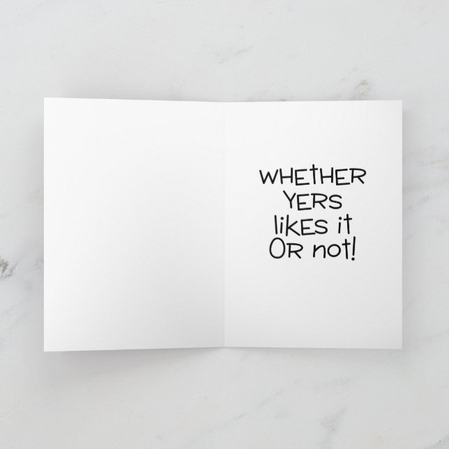 Tarjeta Te Amo, Buddy (Interior)