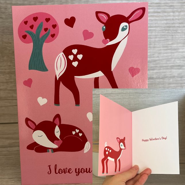 Tarjeta Te Amo Deerly Día de San Valentín Personalizado (Subido por el creador)
