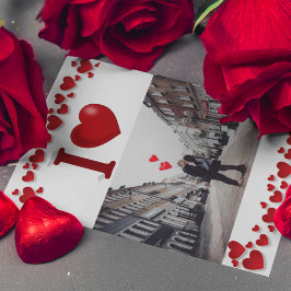 Tarjeta Te Amo Día de San Valentín Personalizado