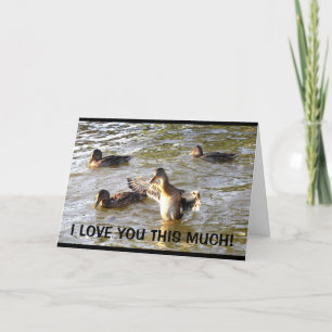 Tarjeta Te amo este feliz día de la madre