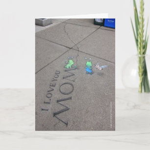 Tarjeta Te amo mamá