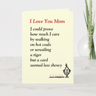 Tarjeta Te Amo Mamá