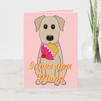 Tarjeta ¡Te amo, mamá!