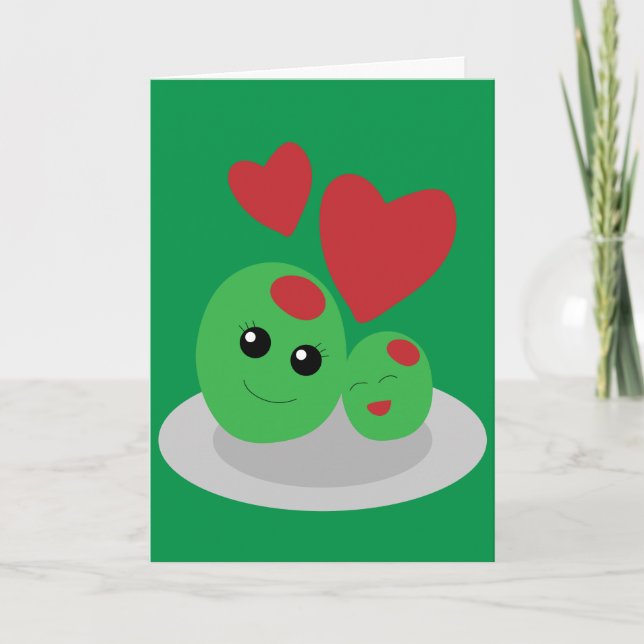 Tarjeta Te amo Mamá, Día de la Madre (Anverso)