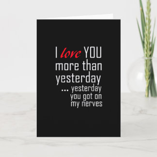 Tarjeta Te Amo Más Que Ayer Diseño Romántico