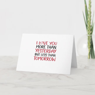 Tarjeta Te amo más que ayer, dulce cita de amor