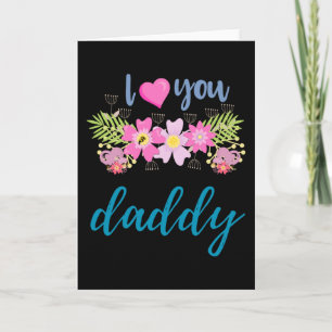Tarjeta Te amo papá