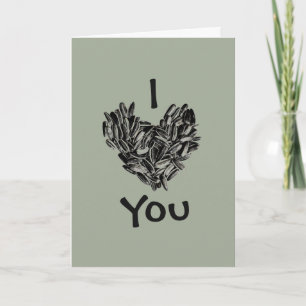Tarjeta "Te Amo, Papá" Divertido Cool Único