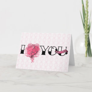 Tarjeta Te amo porque...