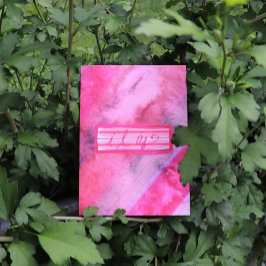 Tarjeta Te amo rosa ily San Valentín enamorados