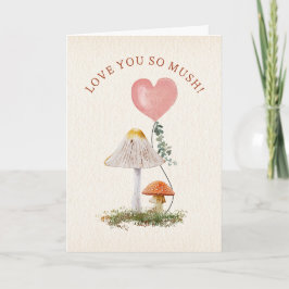 Tarjeta Te Amo Tanto Hongo Aula Valentín