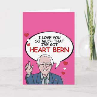 Tarjeta Te amo tanto que tengo el corazón de Berna