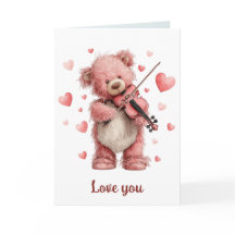 Te Amo Teddy con Violín