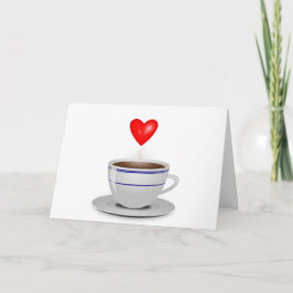 Tarjeta Te amo un latte