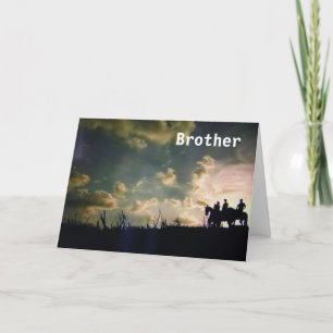 TARJETA TE AMO Y FELIZ CUMPLEAÑOS ***HERMANO***