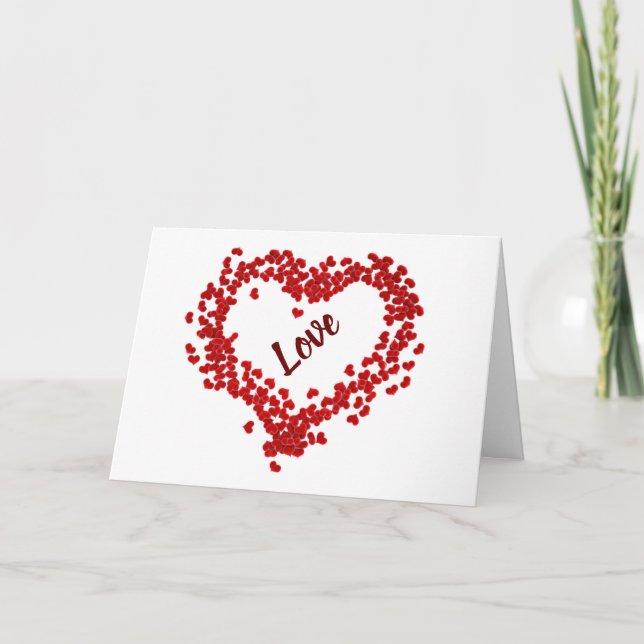 TARJETA **TE AMO** Y YO **PARA SIEMPRE** (Anverso)