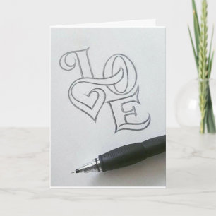 TARJETA **TE CASARÁS CONMIGO?** EL AMOR ES UNA PALABRA DE
