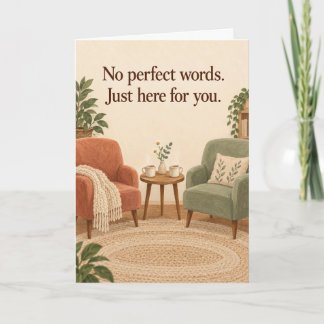 Tarjeta Té de amistad y apoyo solo para ti