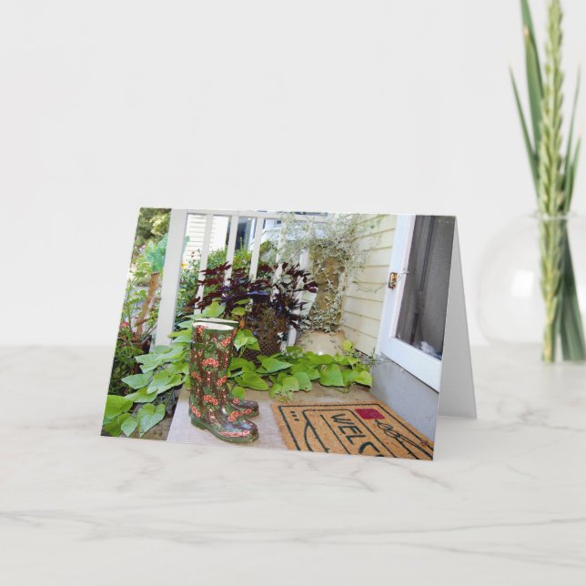 Tarjeta Té de la tarde (Anverso)