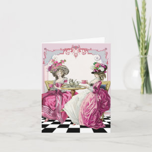 Tarjeta Té de Marie Antonieta