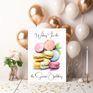 Tarjeta Te deseo el cumpleaños más dulce de la historia