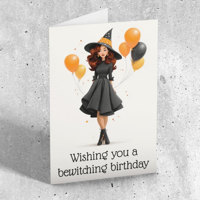 Tarjeta Te deseo una bruja de cumpleaños de Bewitning (Subido por el creador)