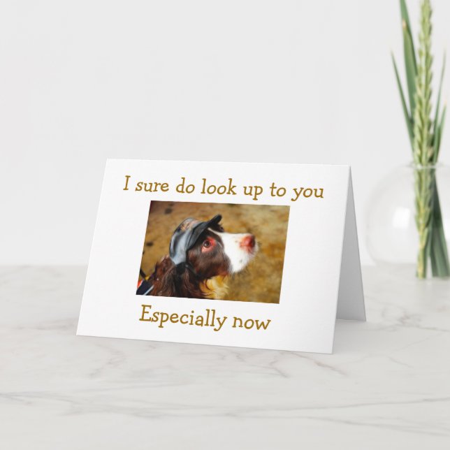 TARJETA TE DIRIGISTE "40" MIRÁS A TI (Anverso)