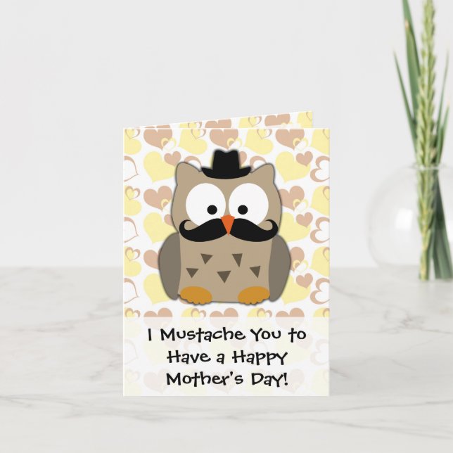 Tarjeta Te doy el saludo del Día de la Madre (Anverso)