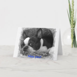 Tarjeta ¡Te echo de menos!