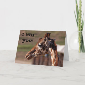 Tarjeta ¡Te echo de menos!