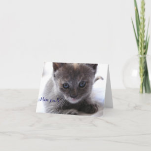 Tarjeta ¡Te echo de menos!