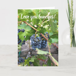 Tarjeta Te encantan los Bunches